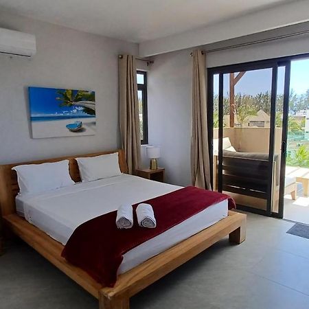 Splendide Penthouse Vue Mer A 5 Mn A Pied De La Plage Flic-en-Flacq Exterior foto