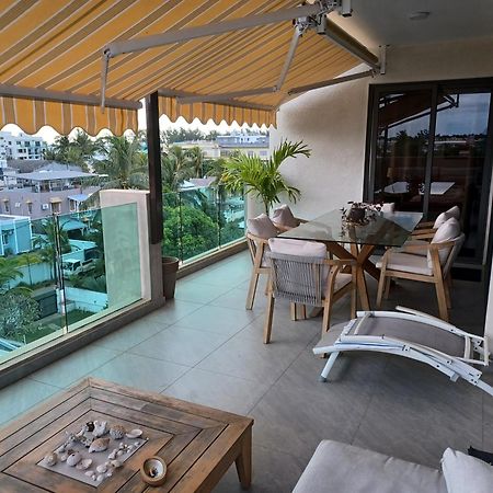 Splendide Penthouse Vue Mer A 5 Mn A Pied De La Plage Flic-en-Flacq Exterior foto