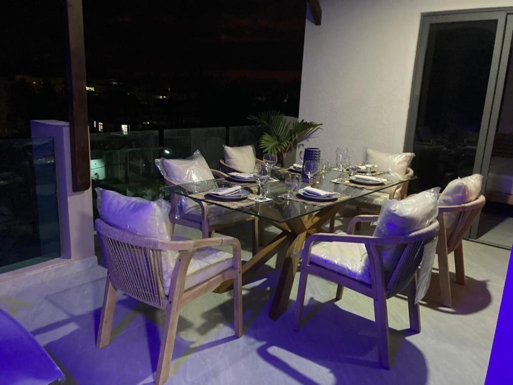 Splendide Penthouse Vue Mer A 5 Mn A Pied De La Plage Flic-en-Flacq Exterior foto