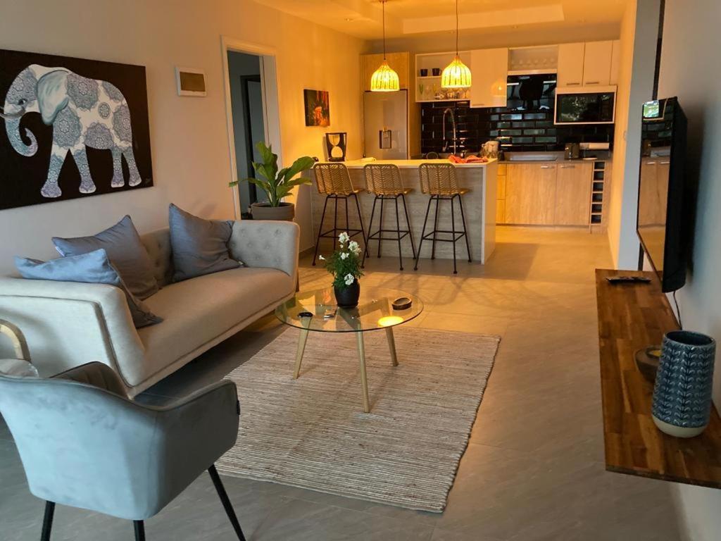 Splendide Penthouse Vue Mer A 5 Mn A Pied De La Plage Flic-en-Flacq Exterior foto