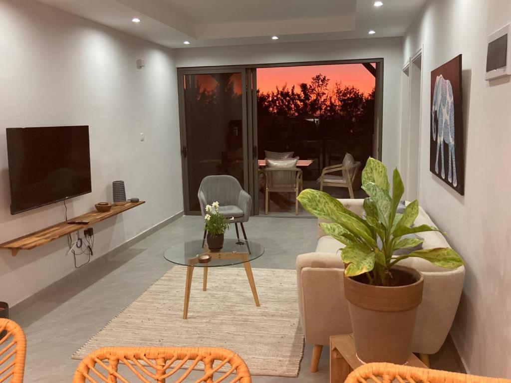 Splendide Penthouse Vue Mer A 5 Mn A Pied De La Plage Flic-en-Flacq Exterior foto